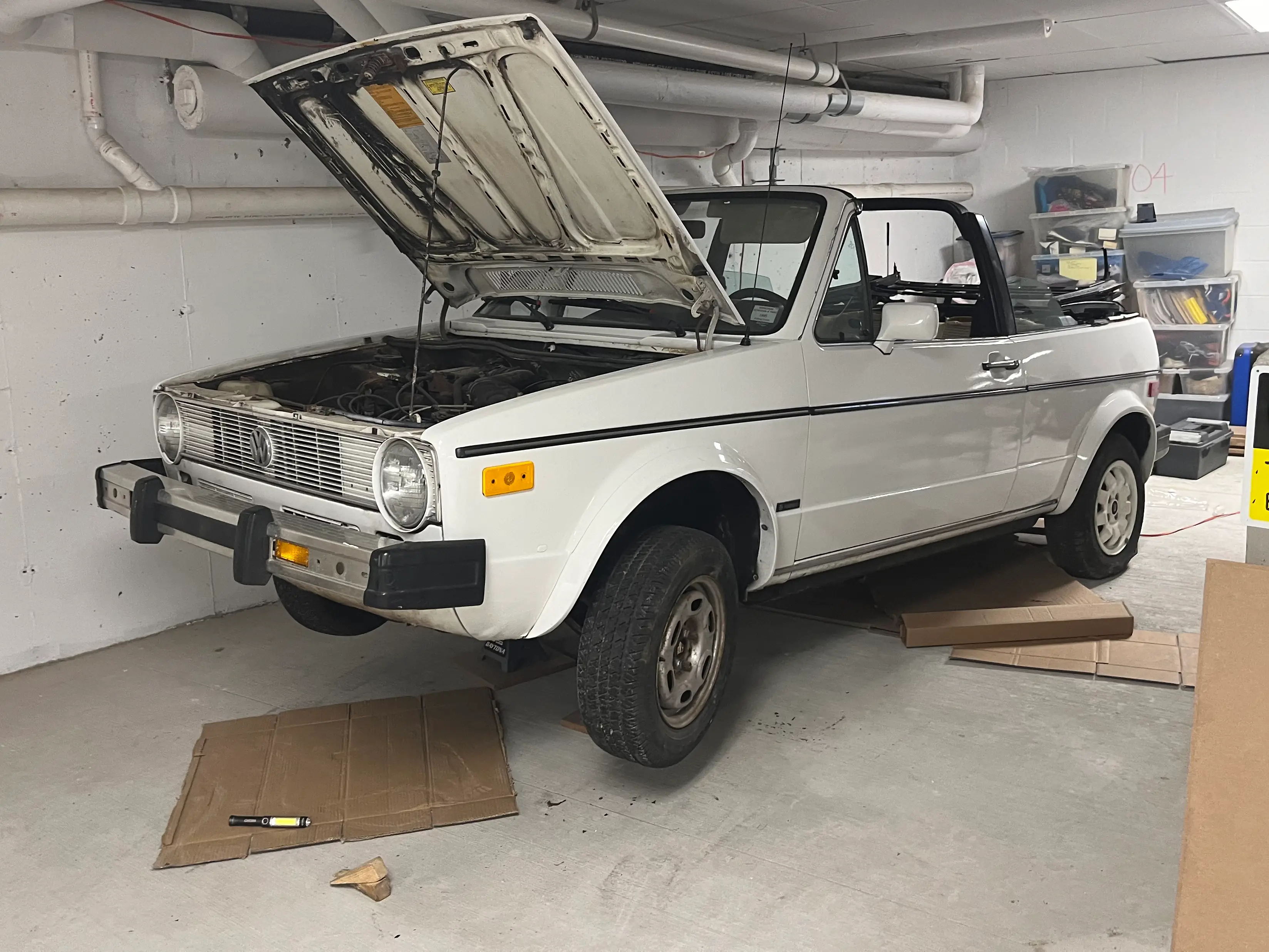 RabbitEV. Electrifying a 1983 VW Rabbit.